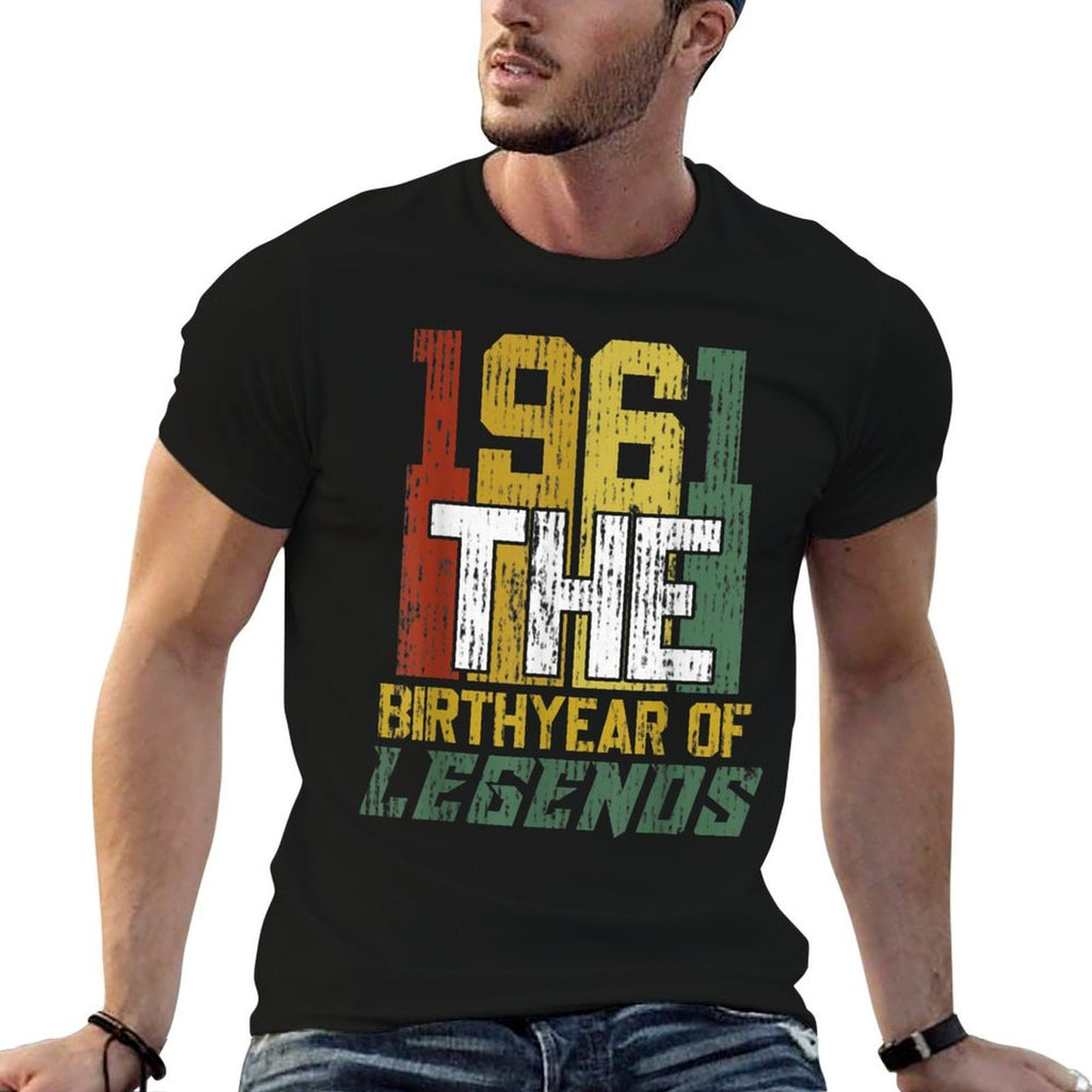 60th Gifts Vintage 1961 Birth Year Of Legends 60th Birthday  Durable T-Shirt