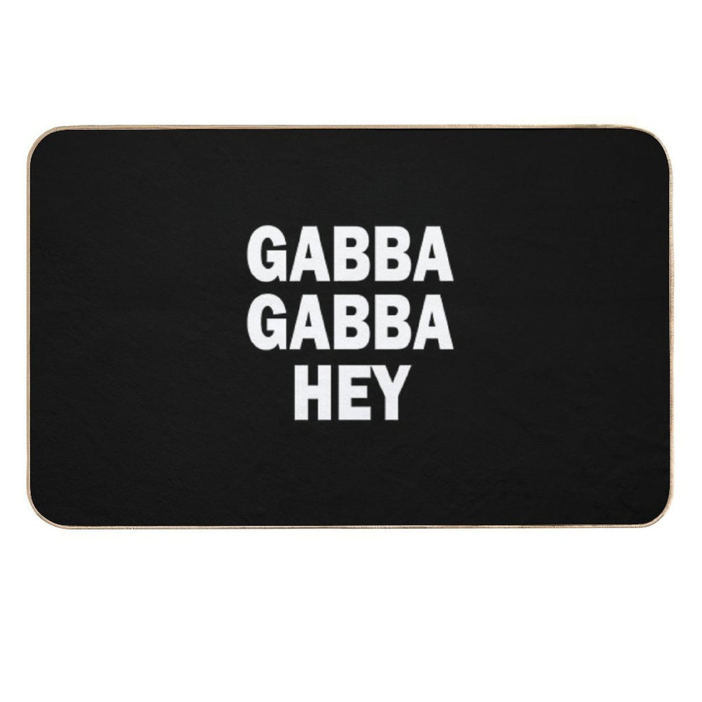 The Ramones - GABBA GABBA HEY  Odorless Bath Mat