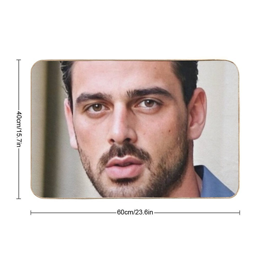Michele Morrone  High-Traffic Bath Mat