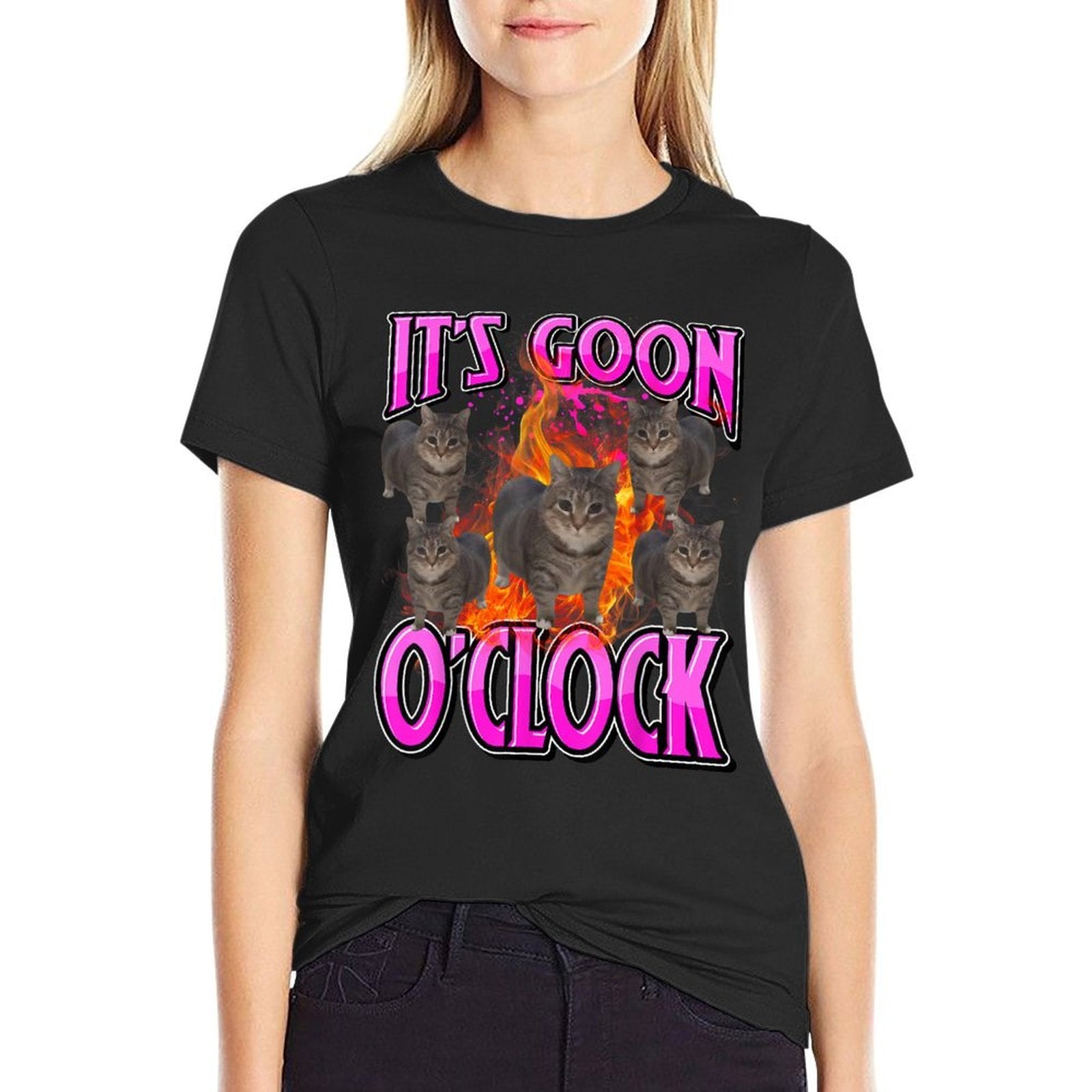Its Goon OClock Bootleg Gooning Funny Memes Internet Memes  Vintage-inspired T-Shirt