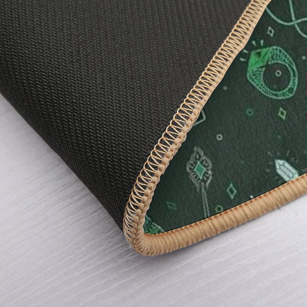 Snake Serpent Emblem Ambitious Cunning T-Shirt Sticker Phone Case House Green  Easy Maintenance Bath Mat