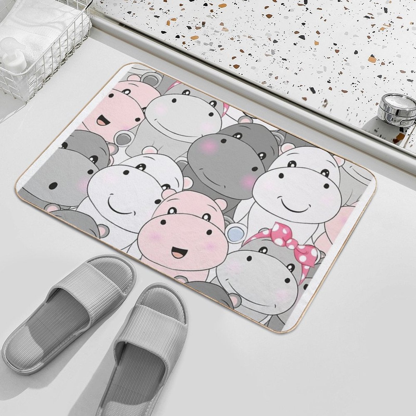 Hippo Baby  Multi-Purpose Bath Mat