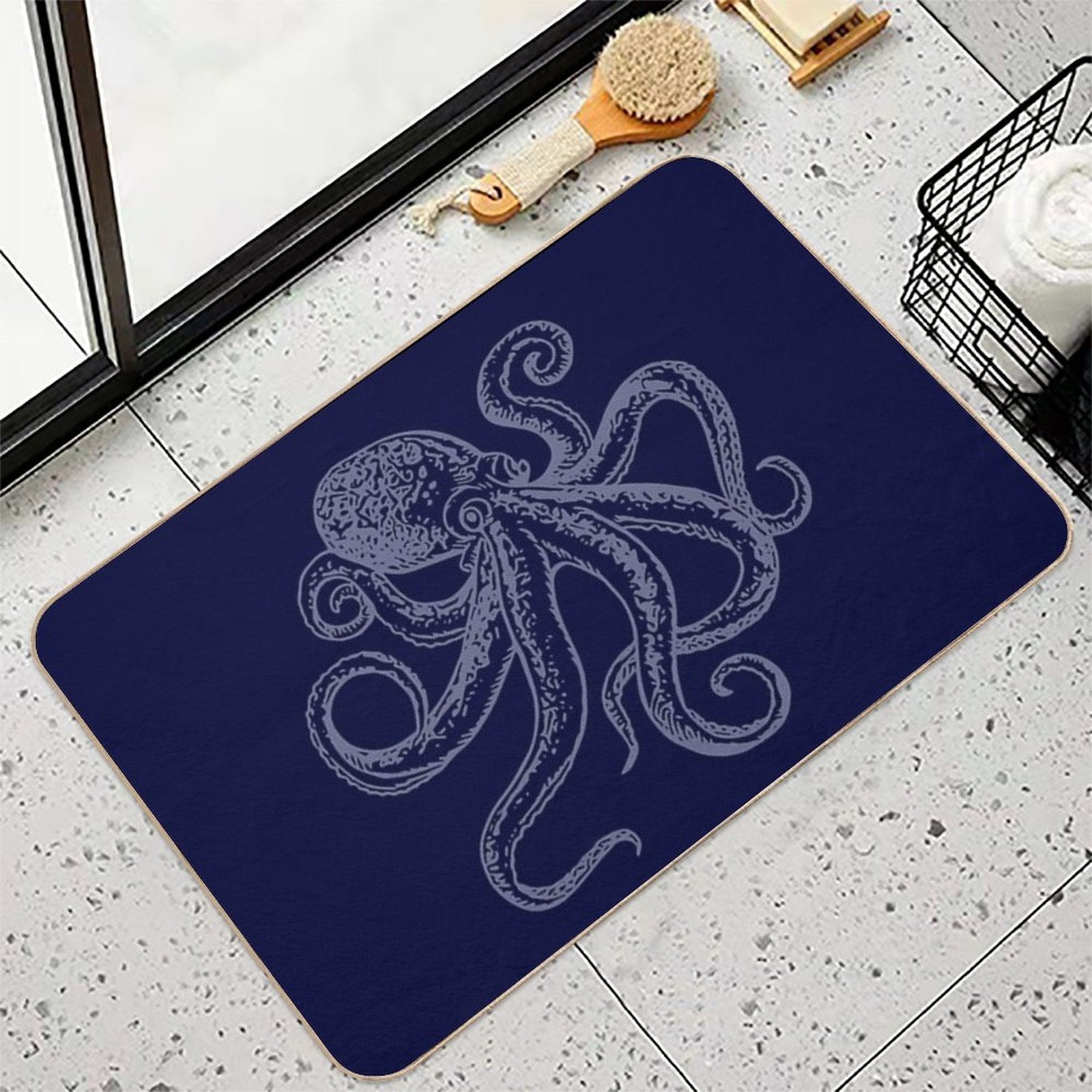 Octopus  Absorbent Bath Mat