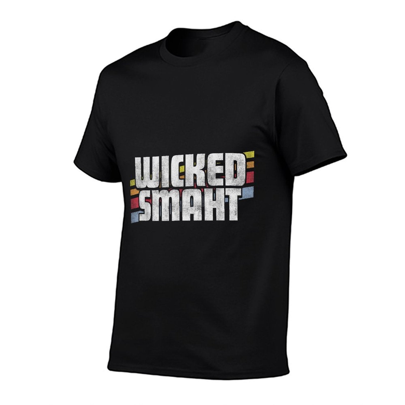 Wicked Smaht Funny Sayings Sarcastic Humor Joke Boston Gift  Summer-ready Fabric T-Shirt