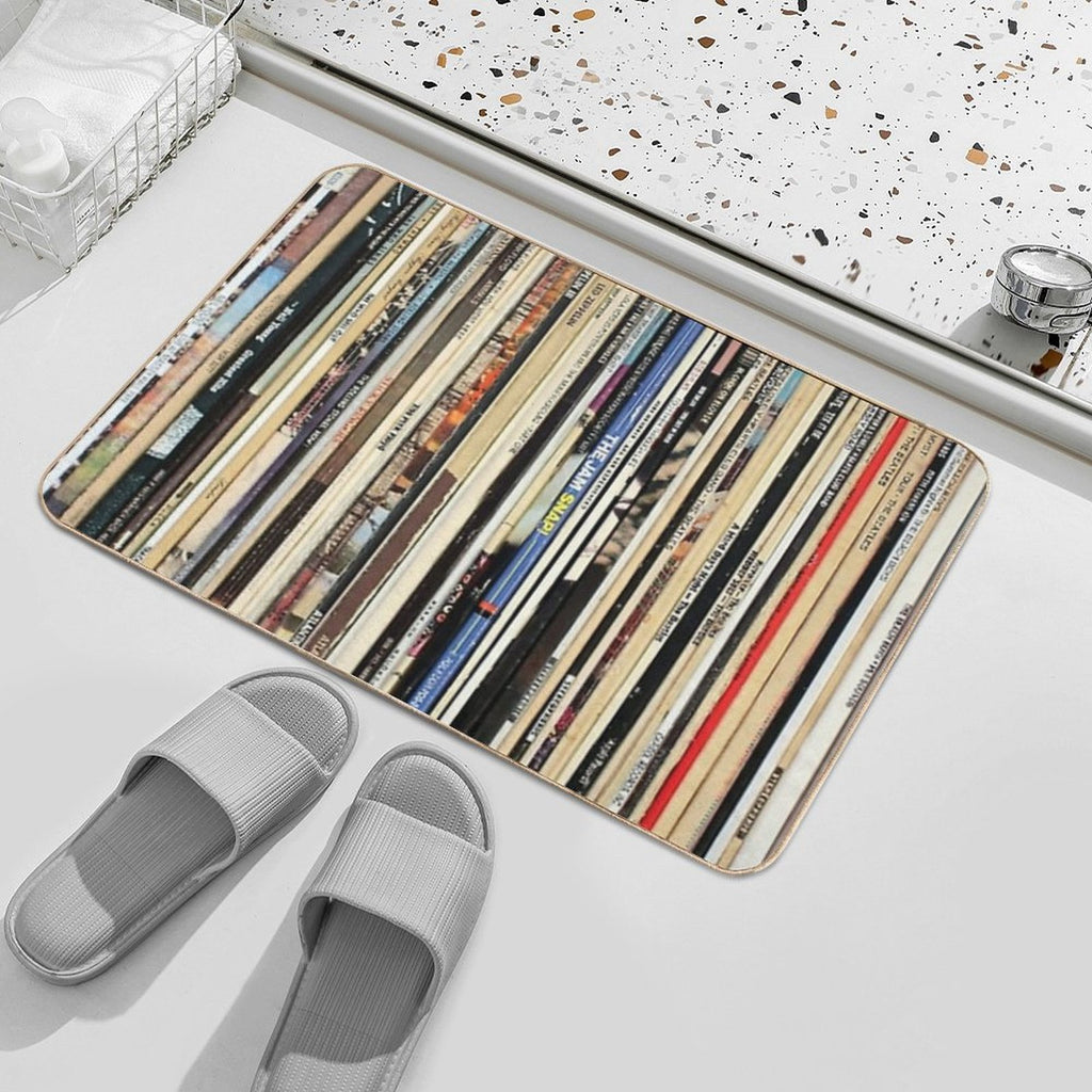 Classic Rock Vinyl Records  Anti-Trip Bath Mat