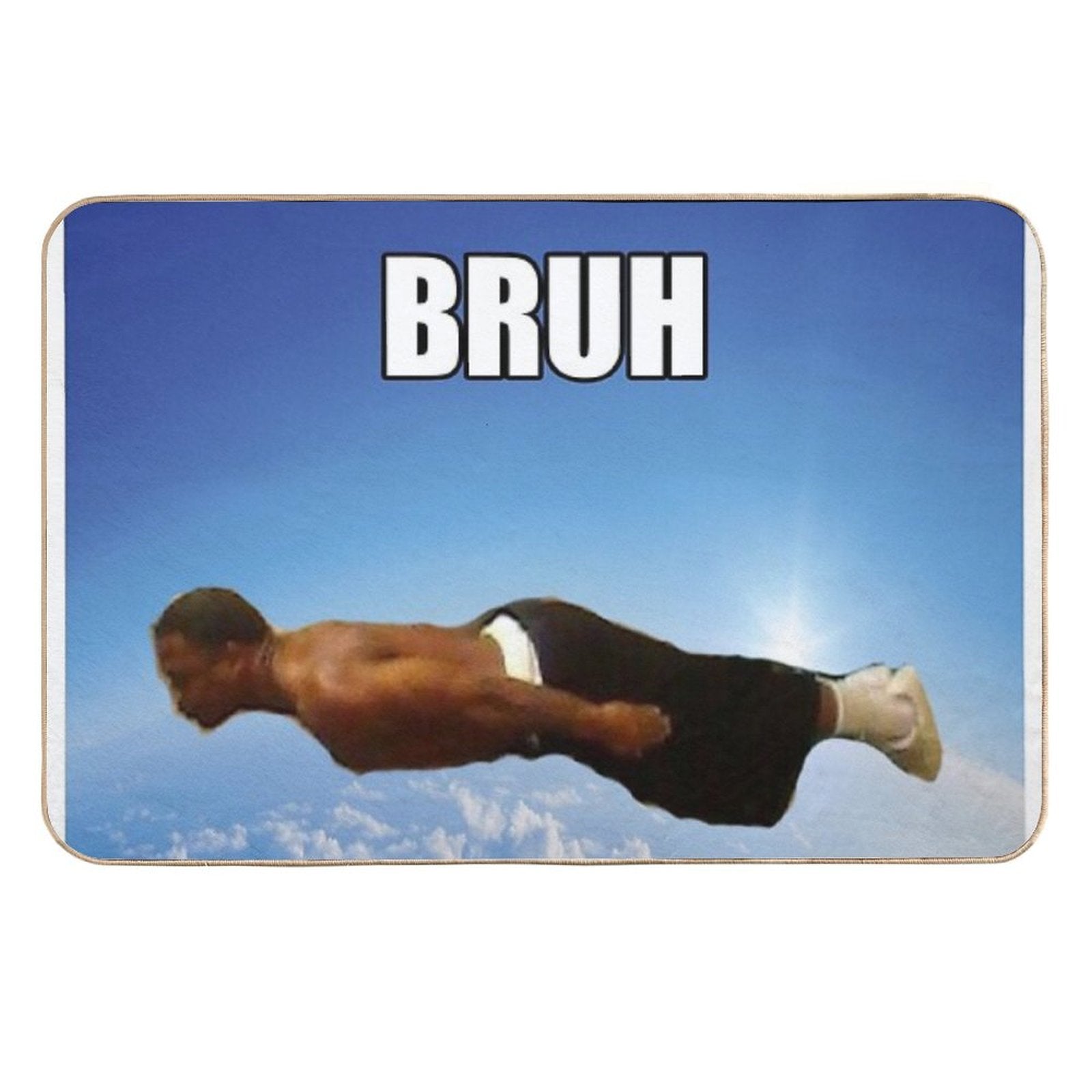Bruh Dude  Versatile Bath Mat