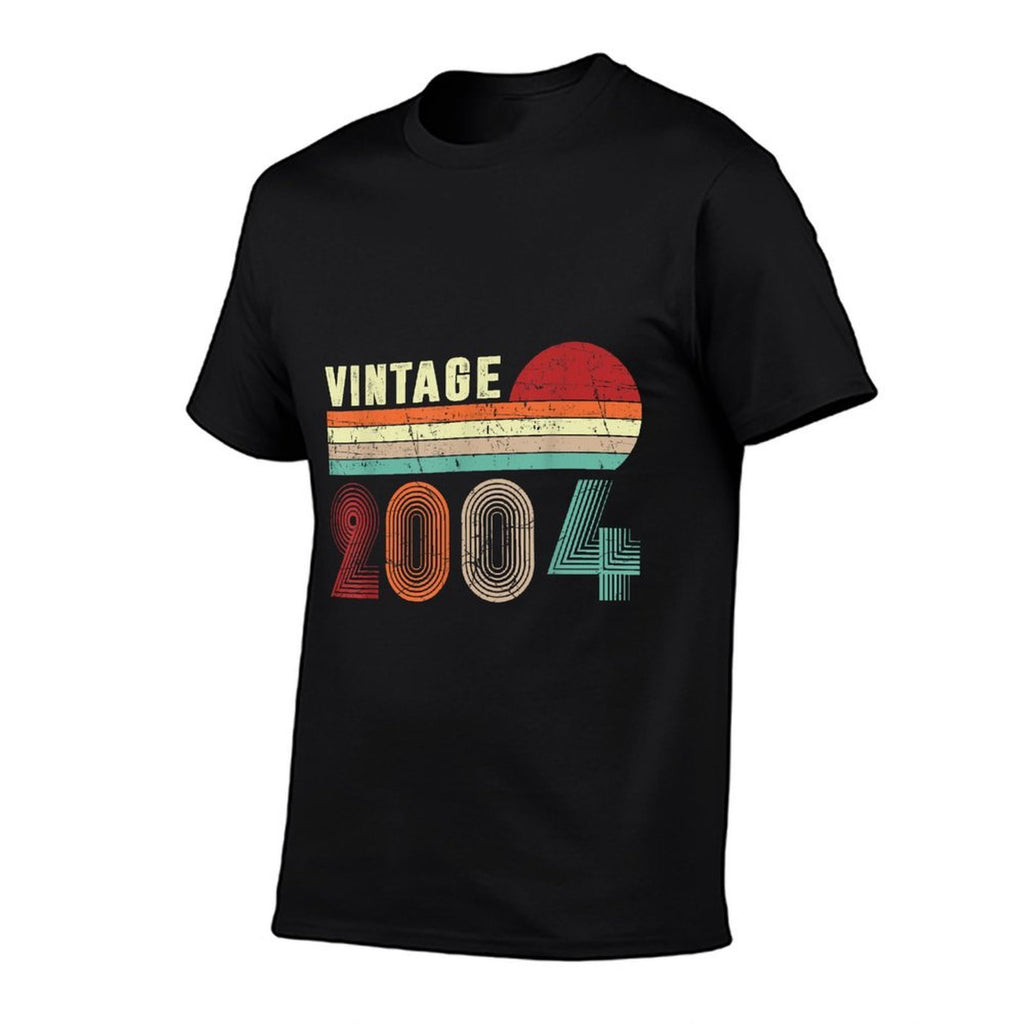 Vintage 2004 Funny 21 Years Old Men Women 21st Birthday Comfortable T-Shirt