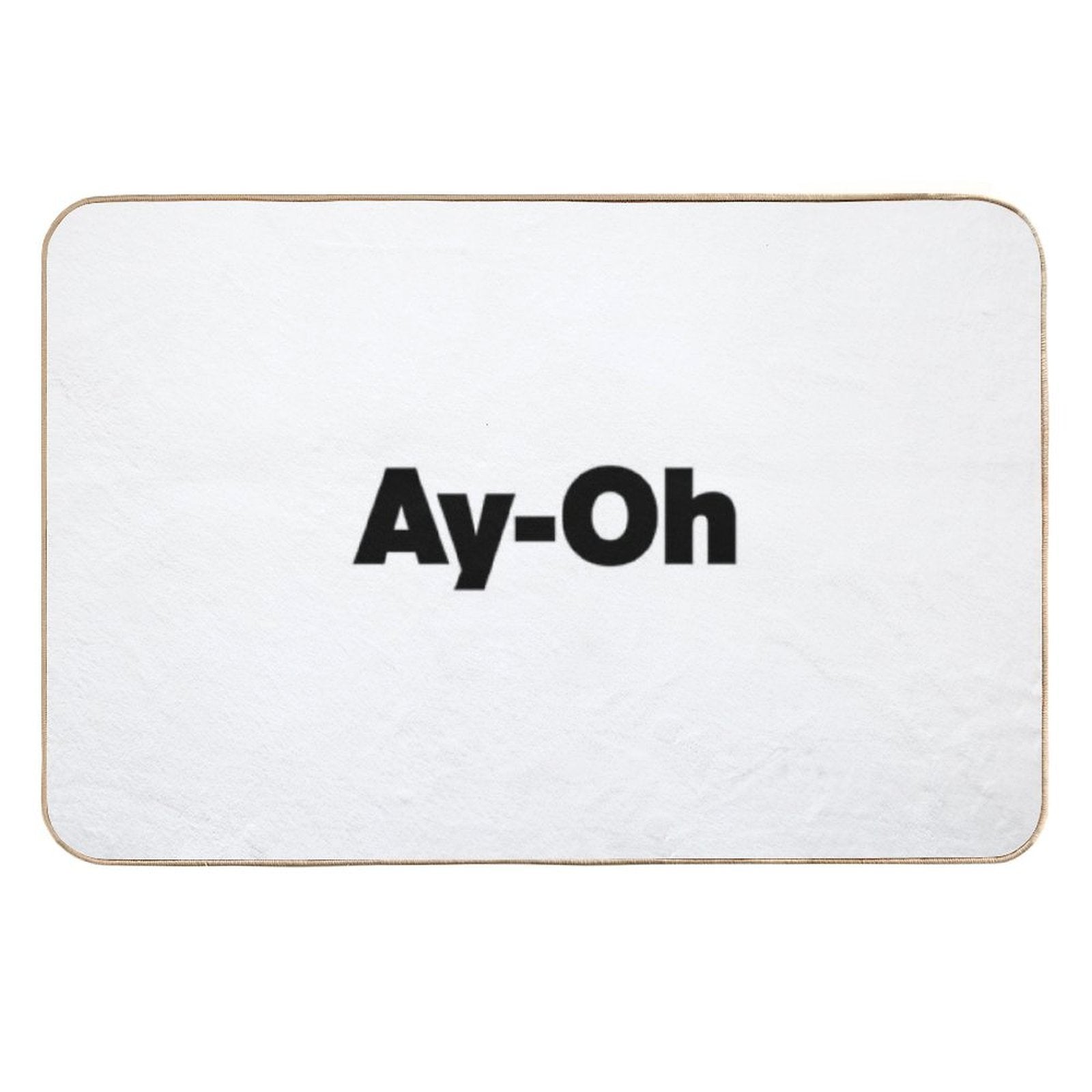 AyOh  Live Aid Queen Freddie Mercury  Black  Absorbent Bath Mat
