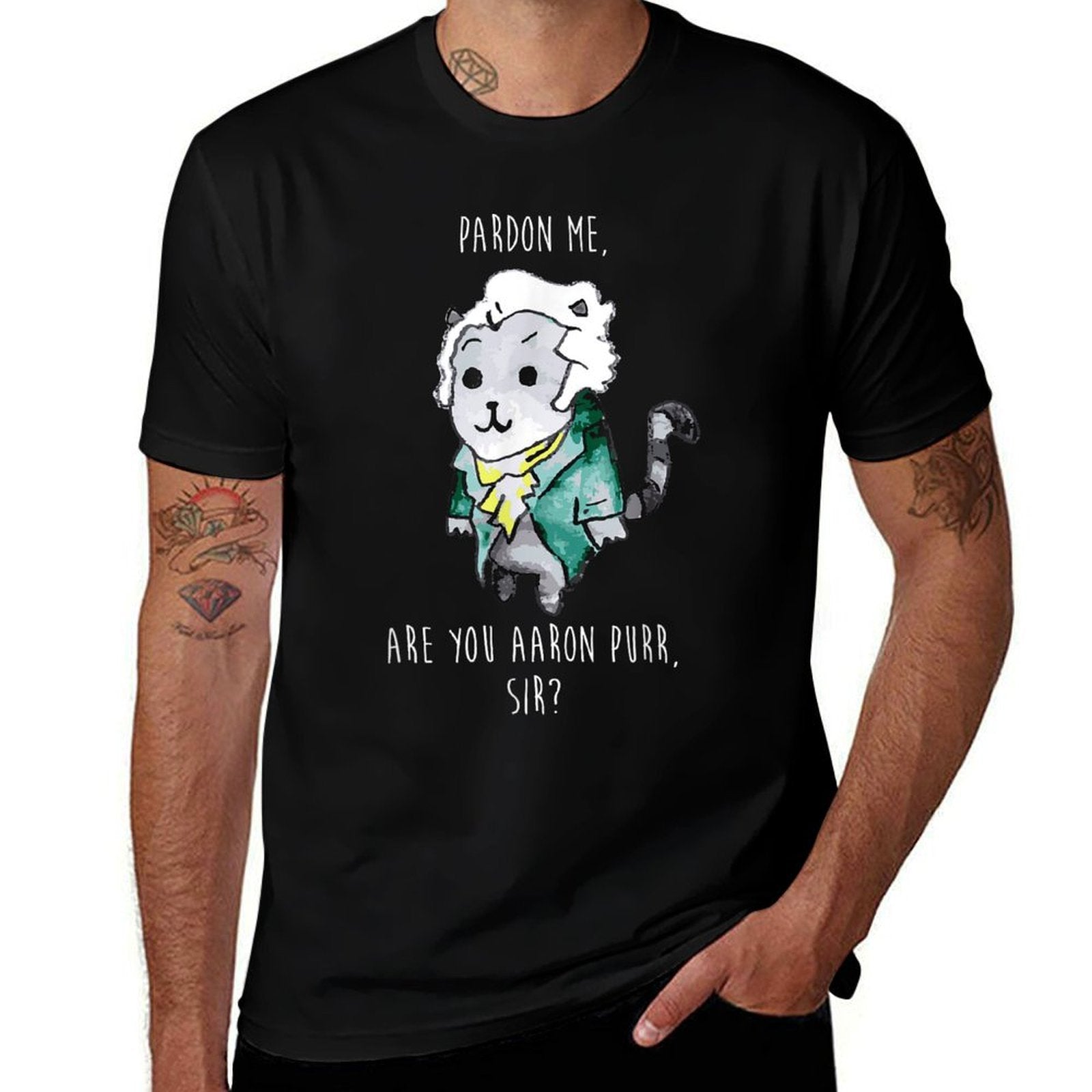 The Hamilton Cat Comfy T Men Women Girls Kids  Odor-resistant T-Shirt