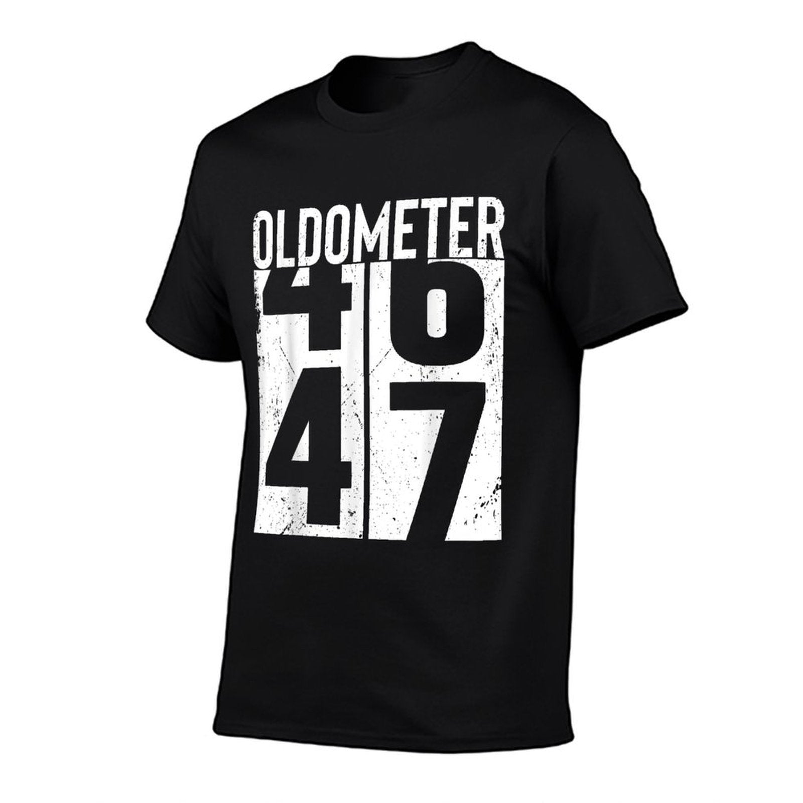 Funny 47 Years Old 47th Birthday Odometer Oldometer Gift Men  Relaxed-fit T-Shirt