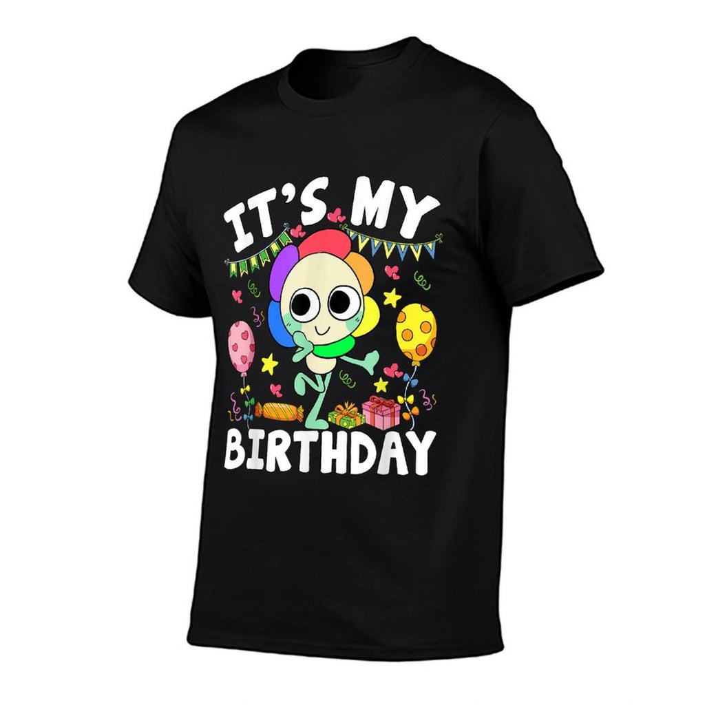 Dandys World Its My Birthday Funny For Men Women Kids  High-quality Stitching T-Shirt