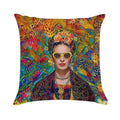 Sunglasses Frida Soft Washable Throw Pillow