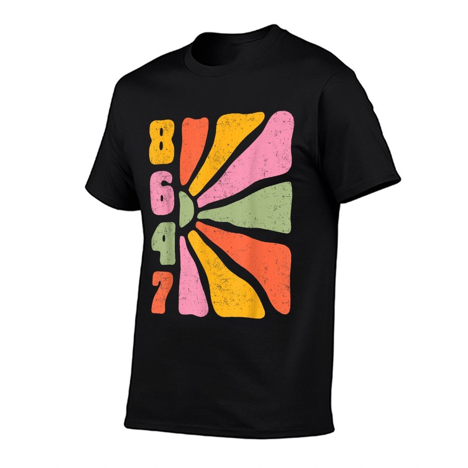 Vintage 8647 Anti-Trump Funny Boho Flowers Floral Feminist  Graphic-printed T-Shirt