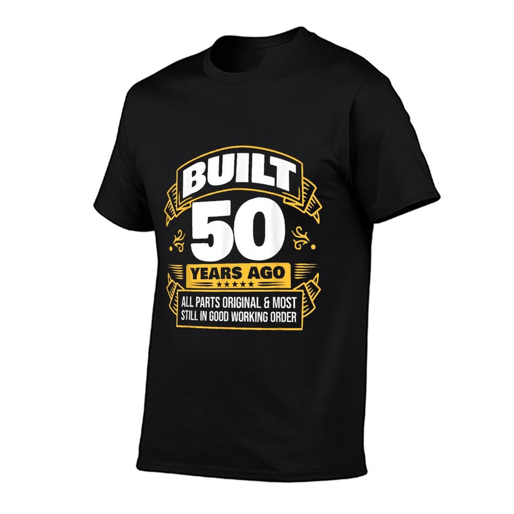 50th Birthday  Oversized Silhouette T-Shirt