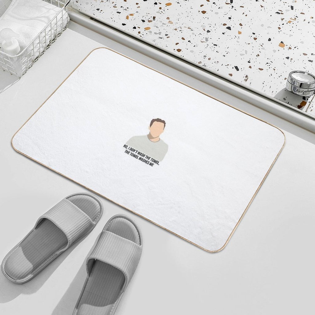New Girl Nick I Don’t Wash The Towel  Rapid-Drying Bath Mat