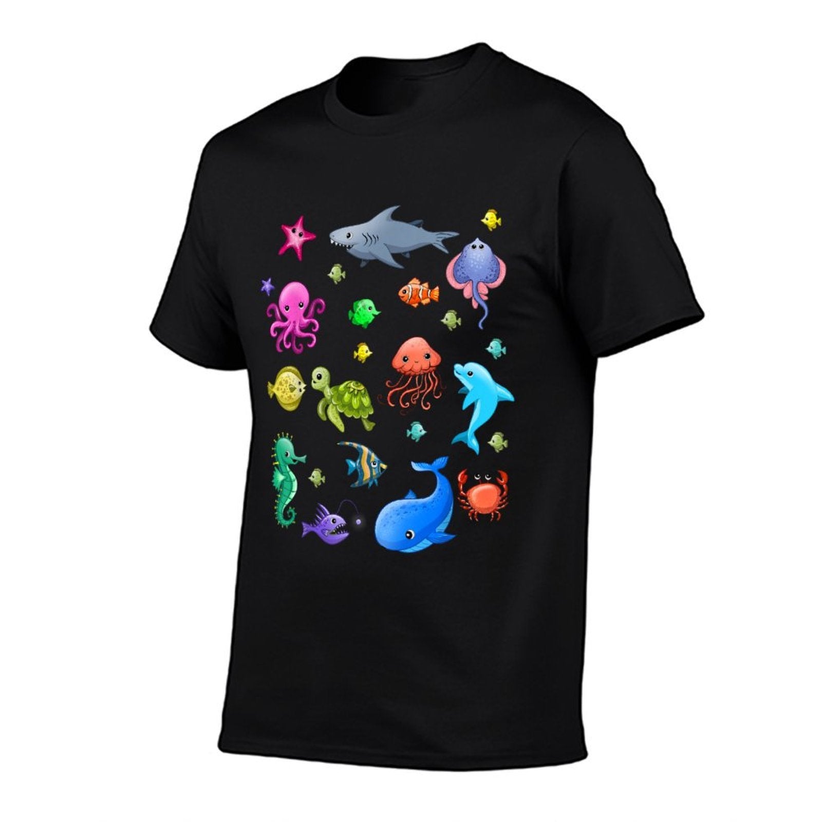 Cute Sea Animals Kids Children Ocean Creatures Clownfish  Classic T-Shirt