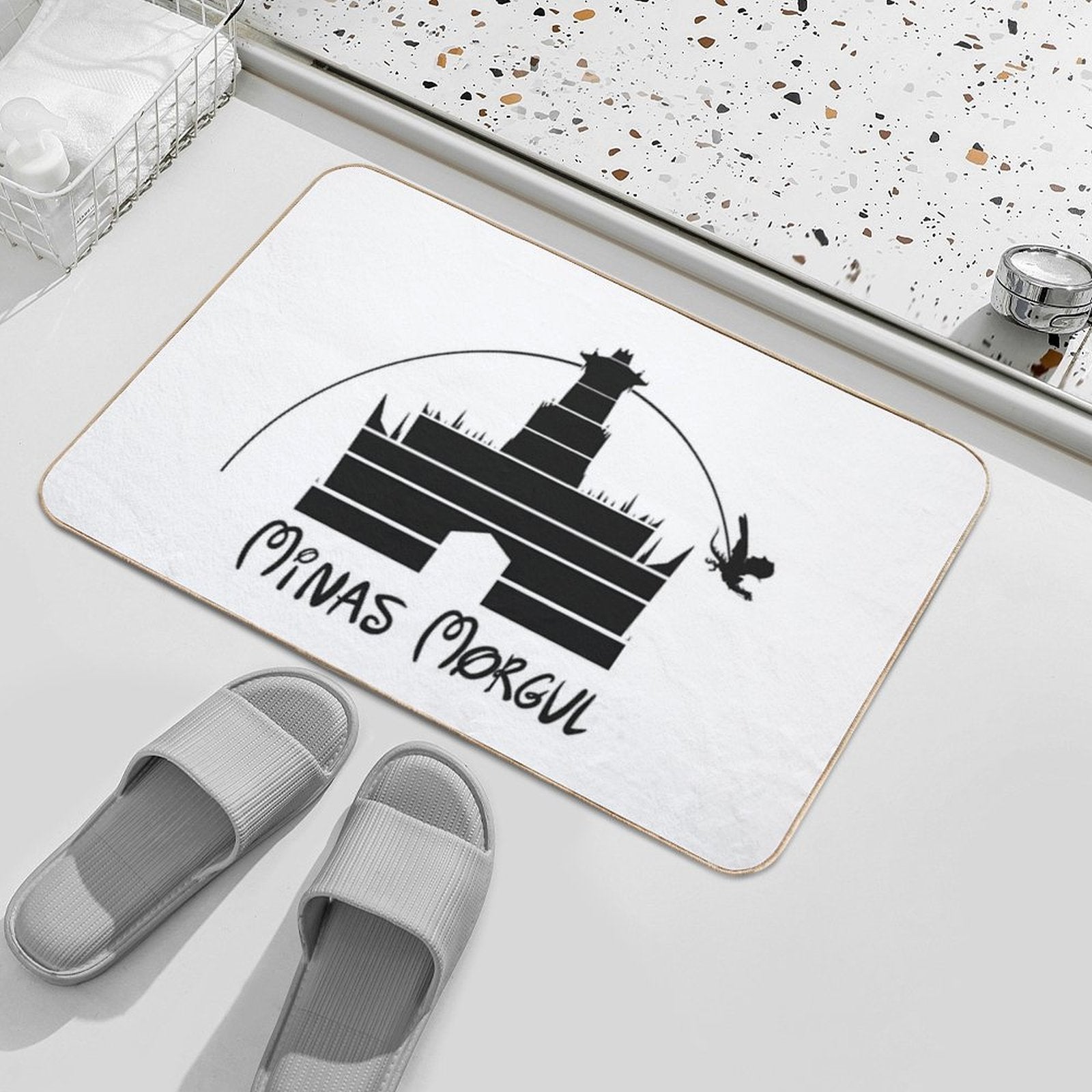 Cinematic Morgul  Long-Lasting Bath Mat