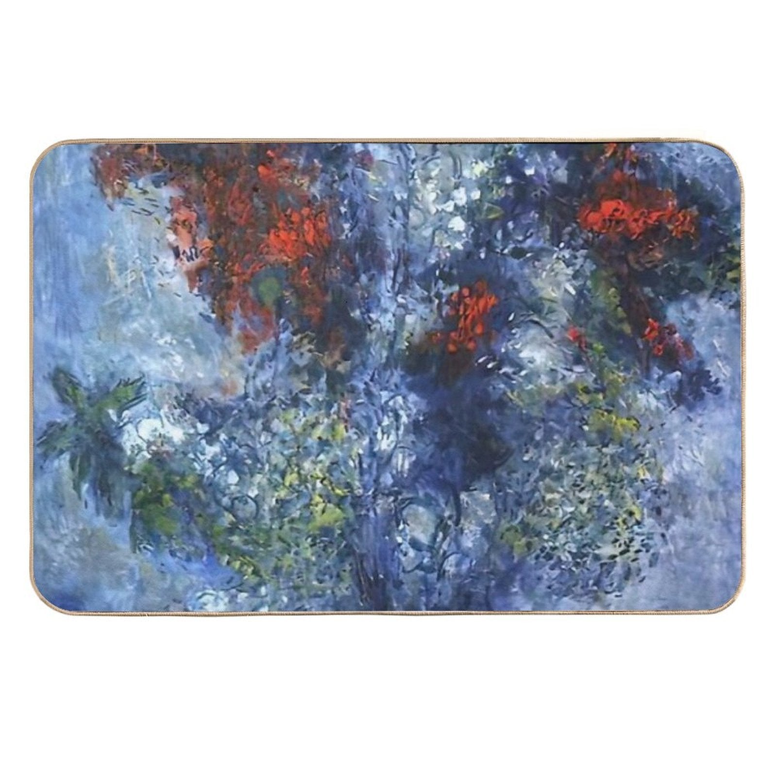 Marc Chagall Surrealism Art  Easy Maintenance Bath Mat