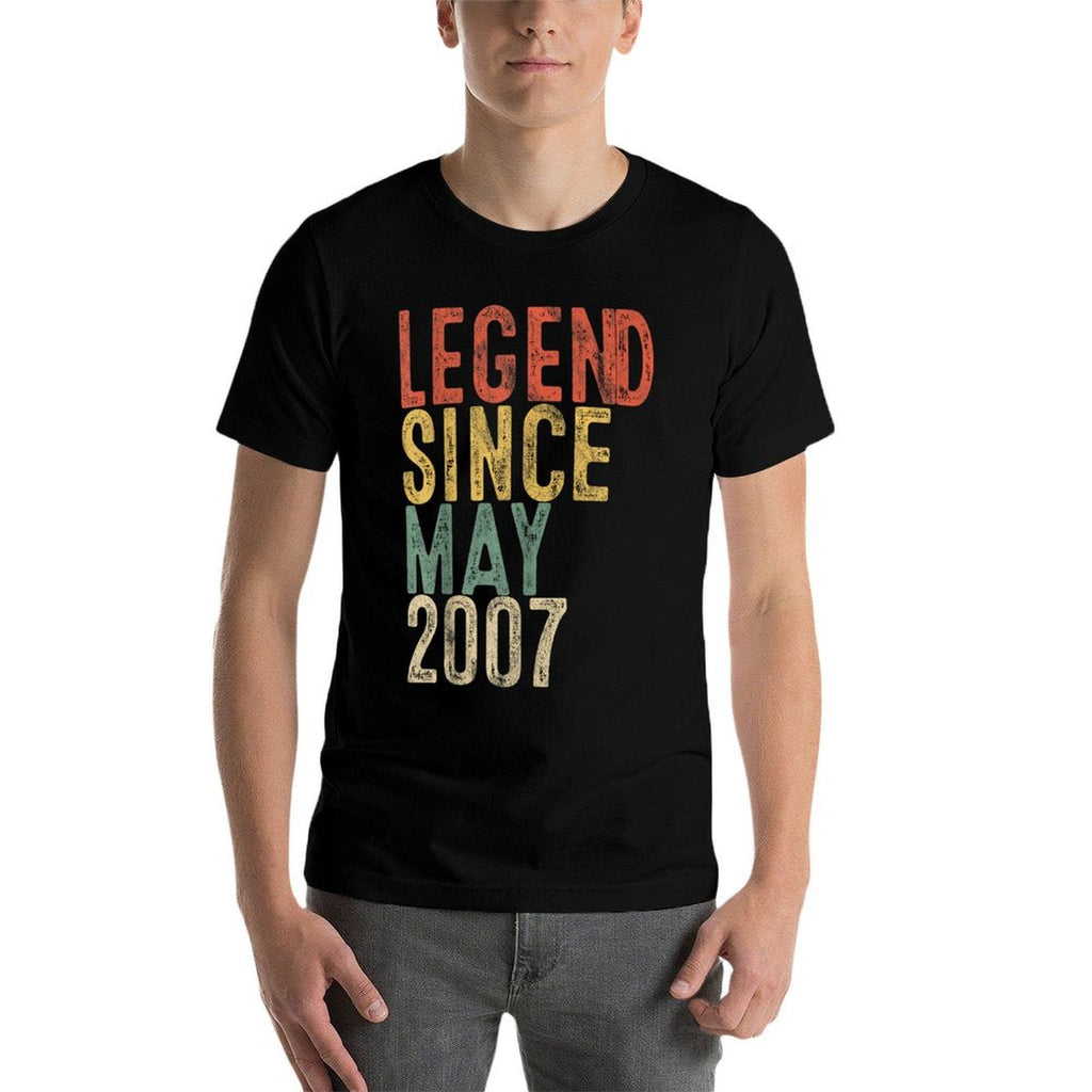Legend 2007 18th Birthday Gifts for Men Women 18 Year Old  Odor-resistant T-Shirt