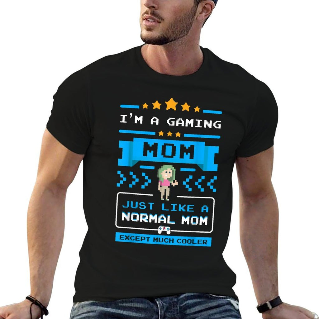 Im A Gaming Mom Funny New Mom Gamer Pregnancy Announcement  Affordable Price T-Shirt