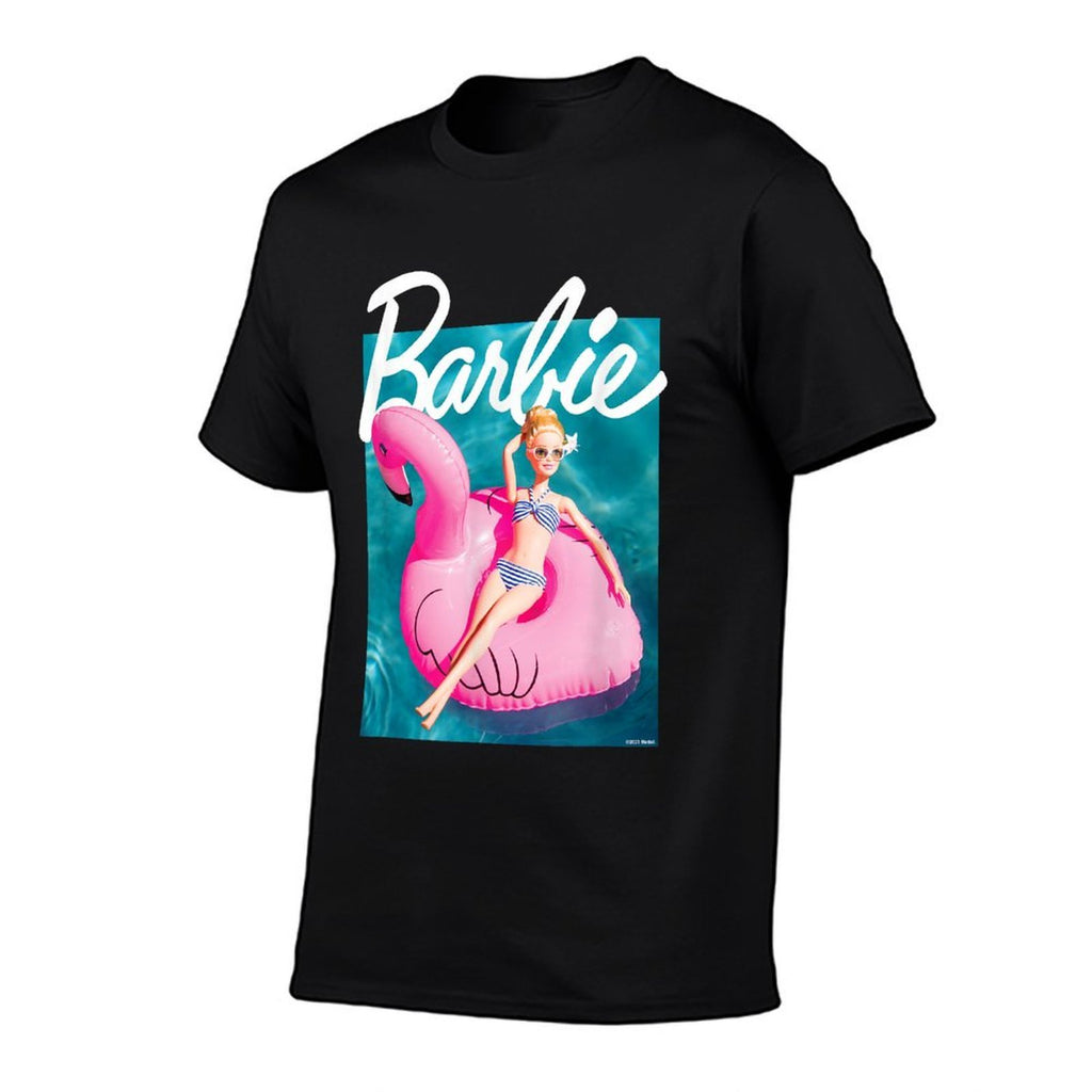 Barbie - Pool Flamingo  Polyester Blend T-Shirt