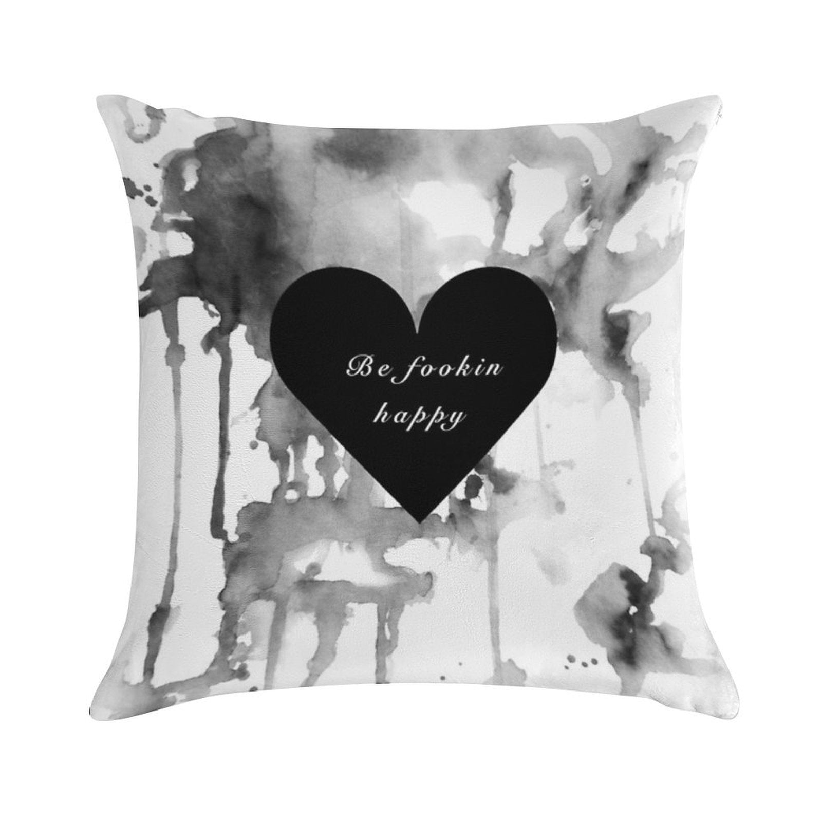 Yungblud - Be Fookin Happy Soft Style Accent Throw Pillow
