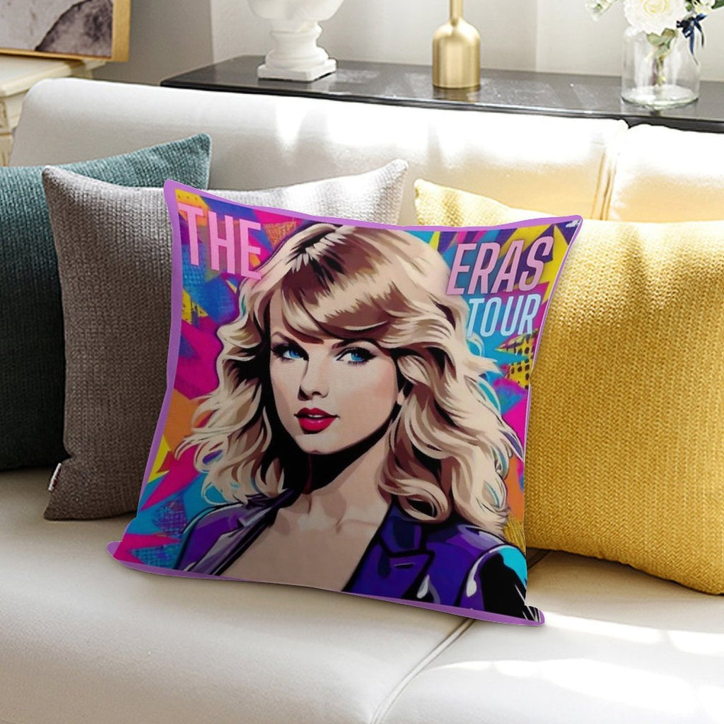The Eras Tour Soft Skin-Friendly Throw Pillow