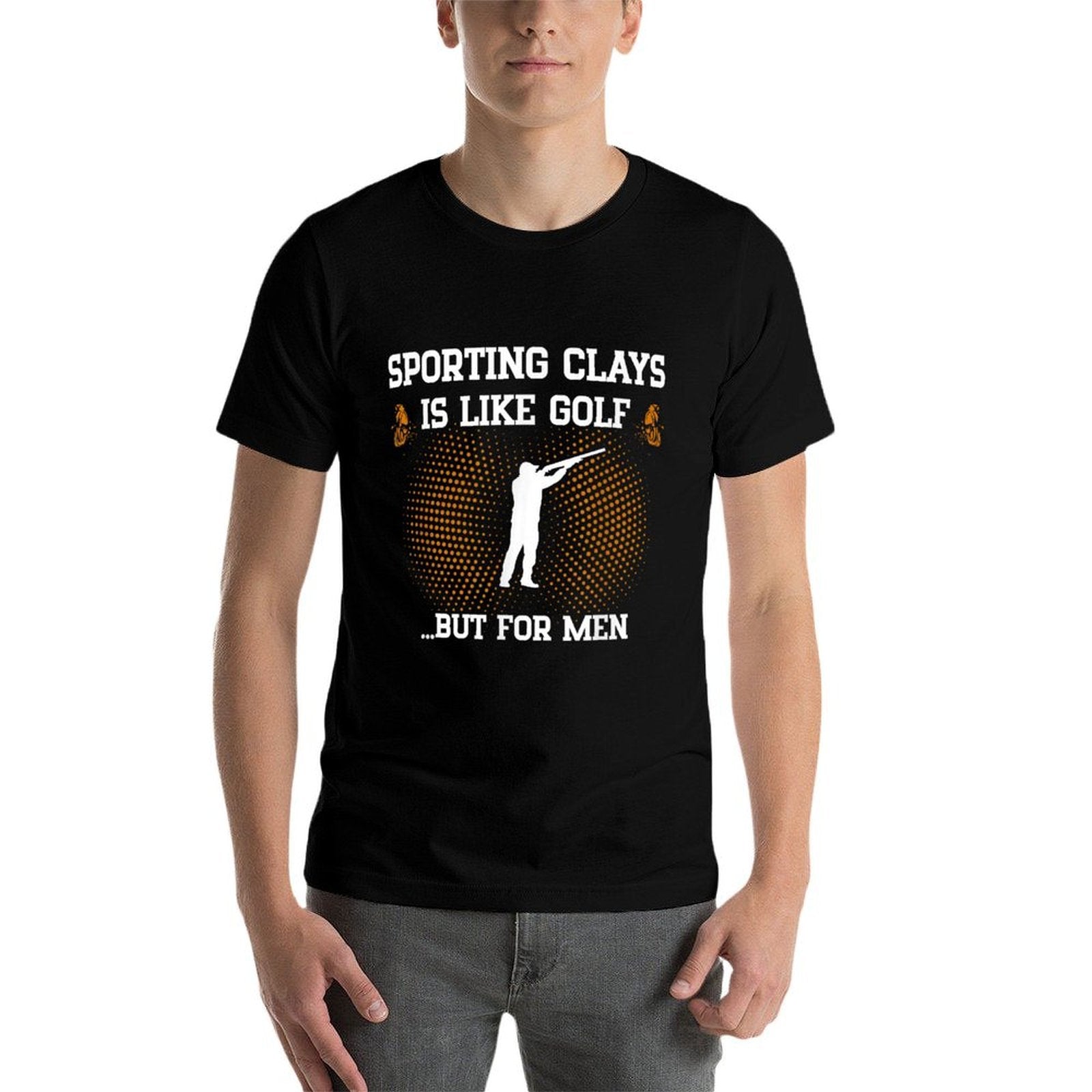 Mens Sporting Clays Is Like Golf But For Men Trap Skeet Shooting  Quick-drying T-Shirt