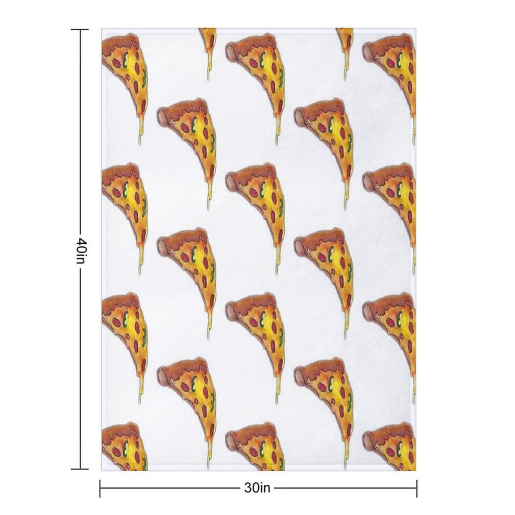 Pizza Slice Lightweight Throw Blanket