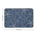 Starfish Pattern Dark Side  Versatile Bath Mat
