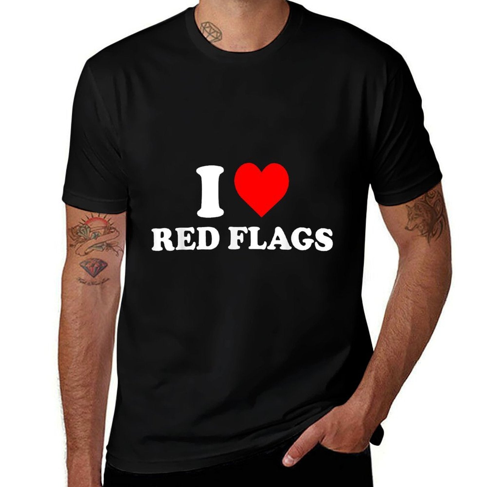 I Love Reds  Easy-care T-Shirt