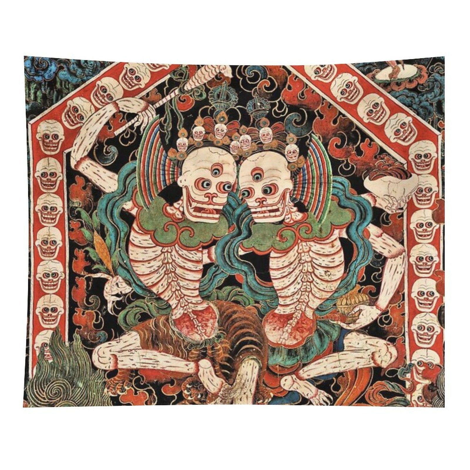 Citipati Thangka Tapestry
