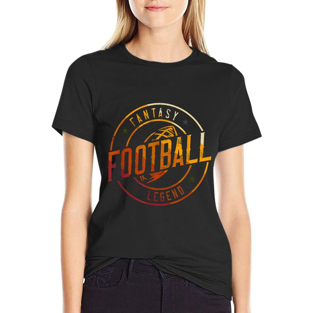 I Am A Fantasy Football Legend  Retro Fantasy Football  Polyester Blend T-Shirt