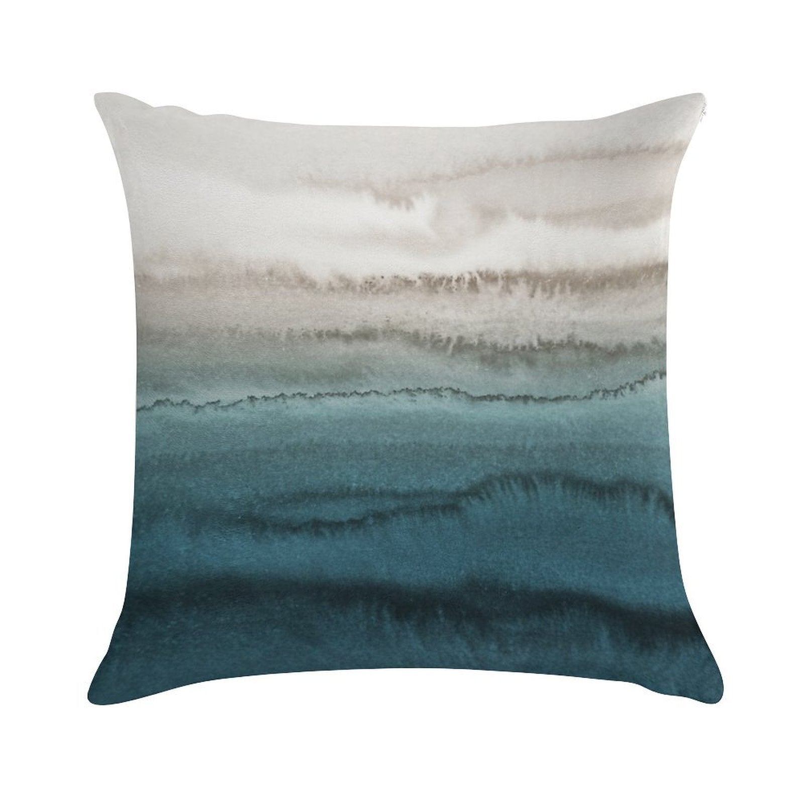 WITHIN THE TIDES - CRASHING WAVES Soft Hidden Zipper Throw Pillow