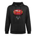Womens Cars - Lightning McQueen Versatile Streetwear Hoodie