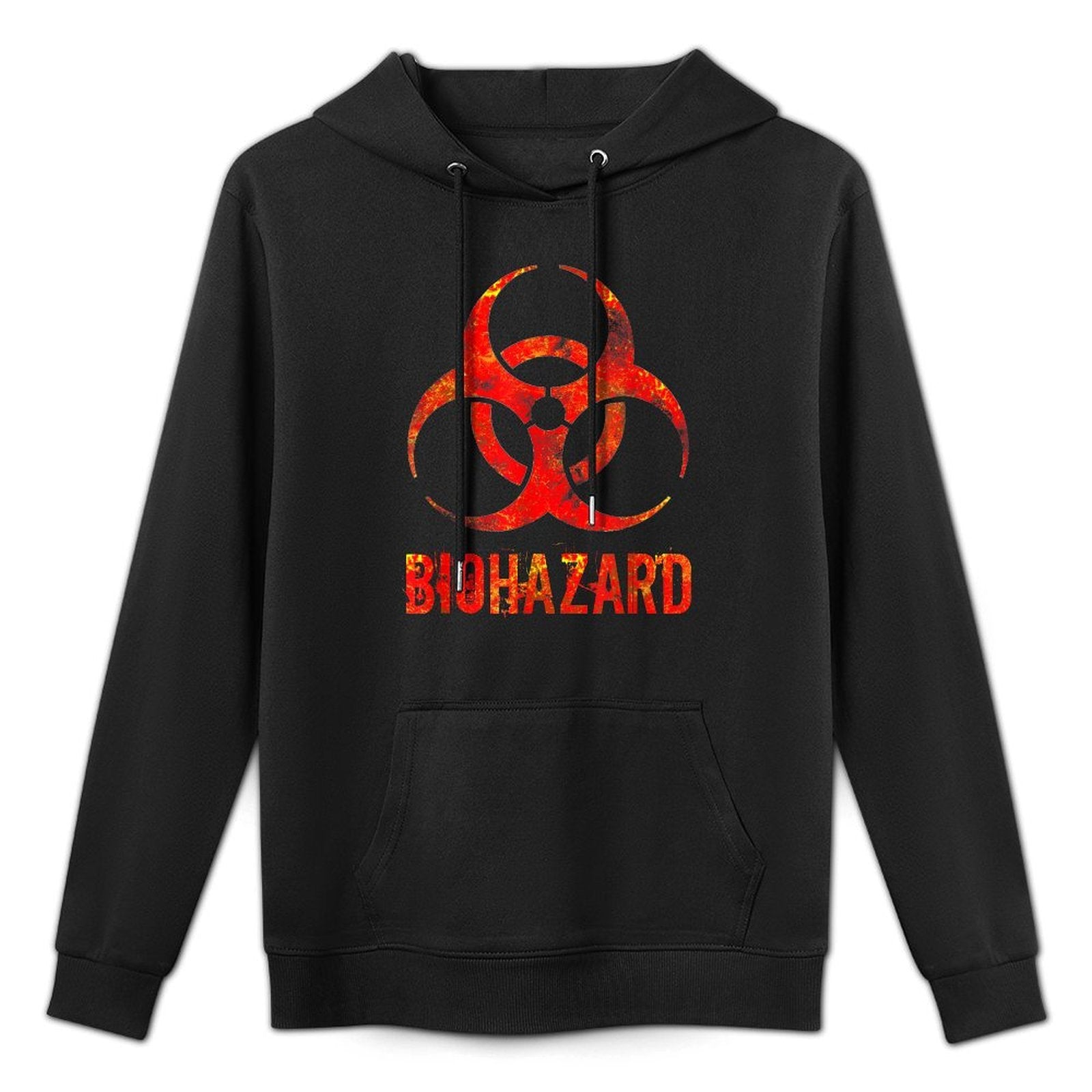 Biohazard Distressed Biology Science Teacher Rockstar Gift Versatile Streetwear Hoodie