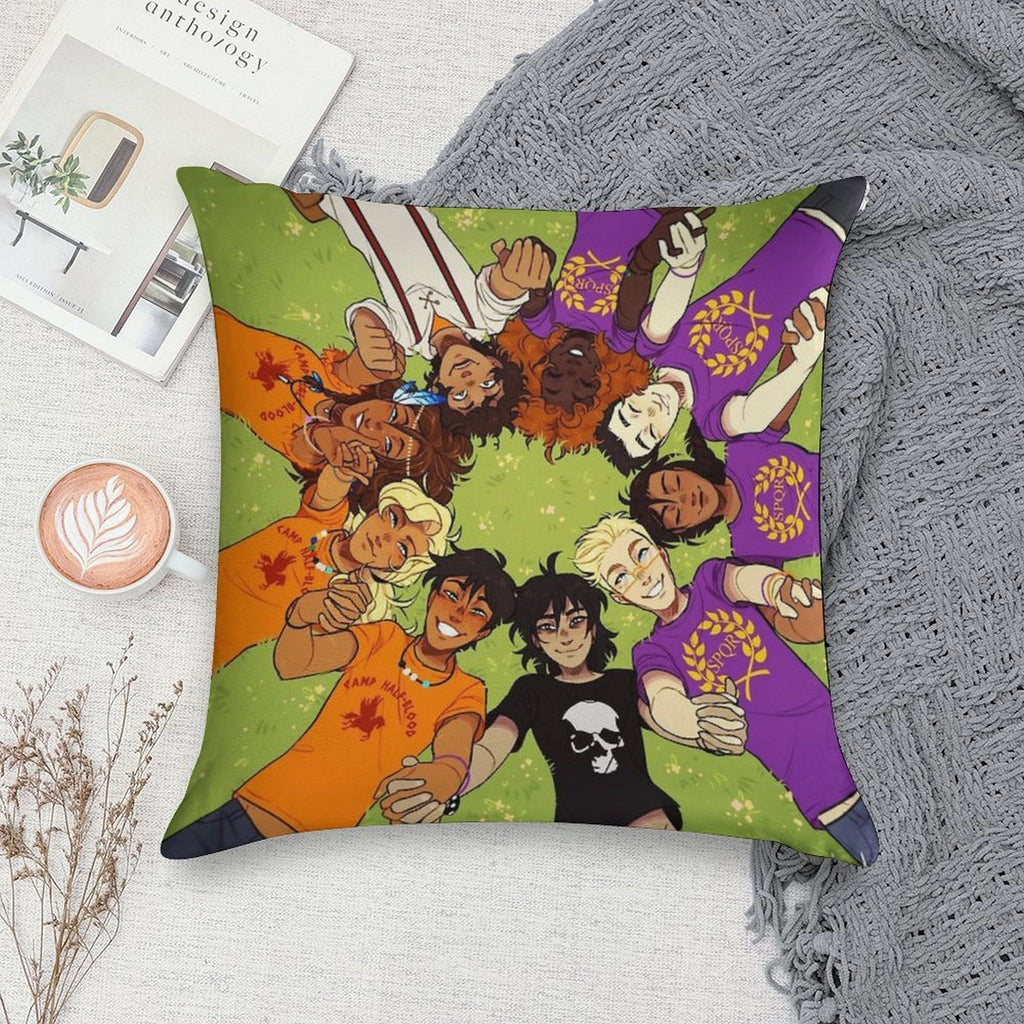 Olympus Heroes Soft Skin-Friendly Throw Pillow