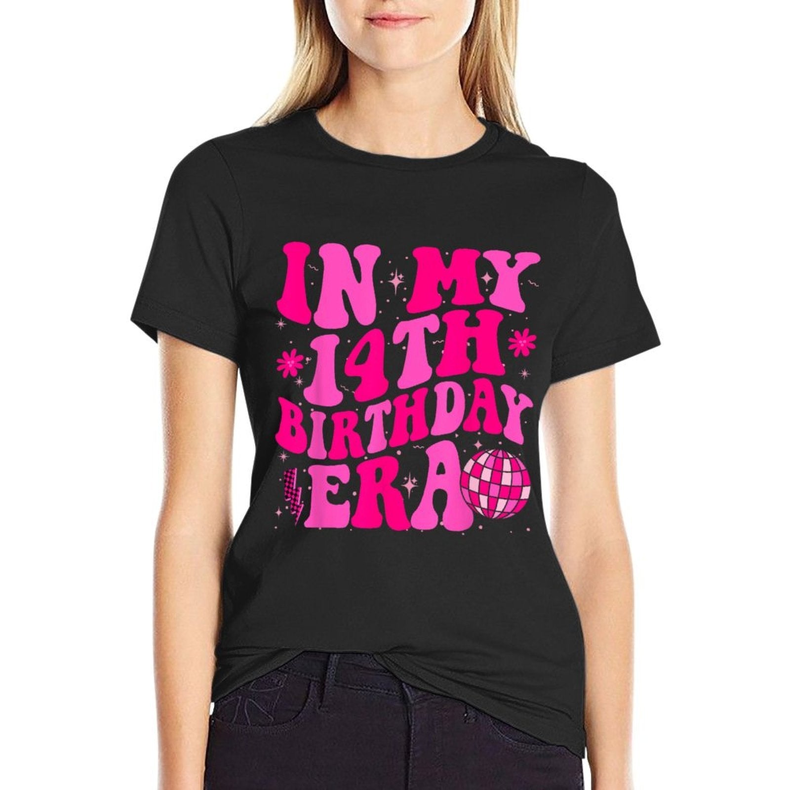 In My 14th Birthday Era Fourteen 14 Years Old Birthday Girl  Odor-resistant T-Shirt