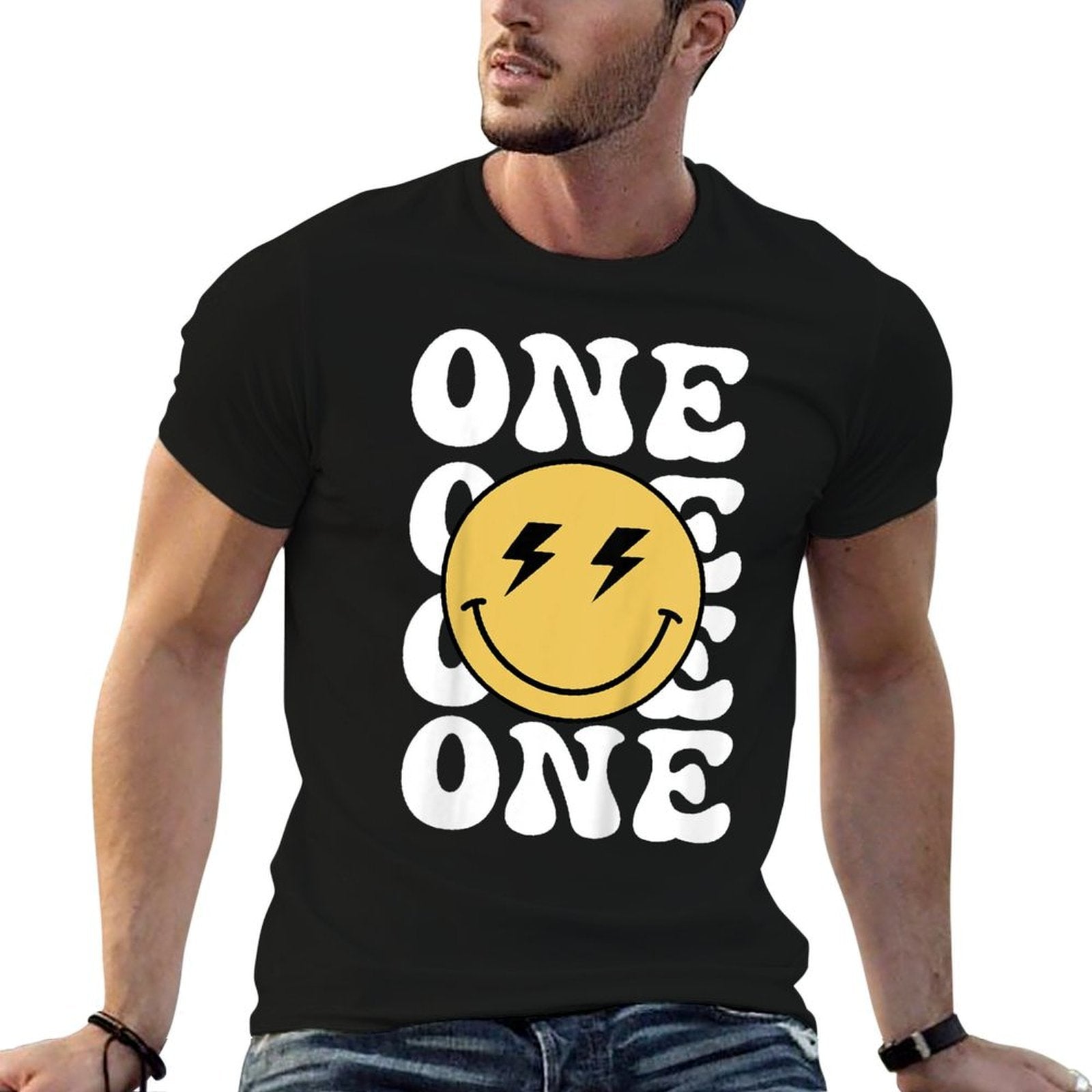 One Happy Dude 1st Birthday Theme Family Matching  Quick-drying T-Shirt