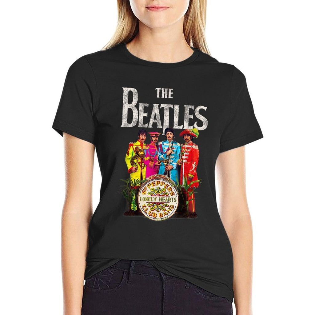 The Beatles Sgt. Pepper's Lonely Hearts Comfortable T-Shirt