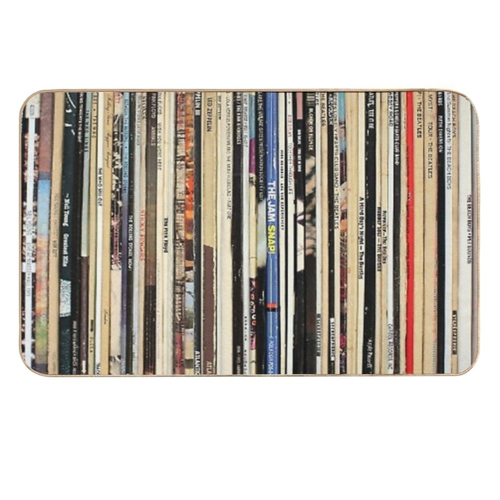 Classic Rock Vinyl Records  Anti-Trip Bath Mat