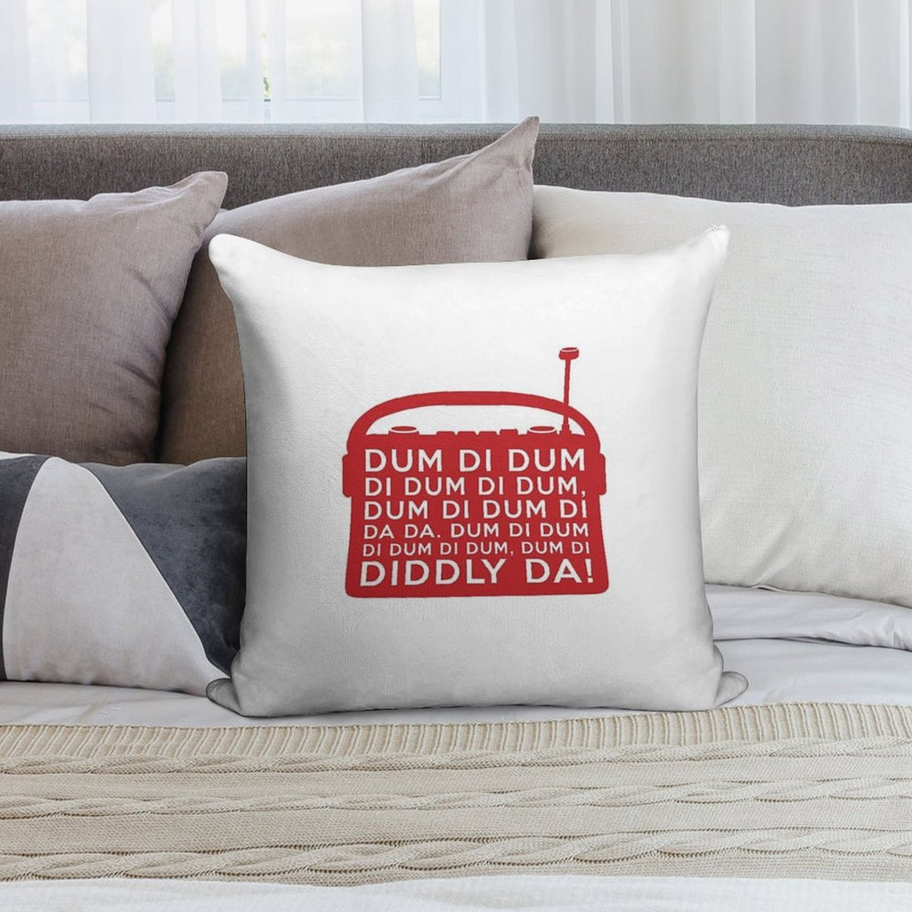 Archers Dum Di Dum Theme Tune Radio Soft Anti-Pilling Throw Pillow