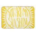 You Are My Sunshine  Repositionable Bath Mat