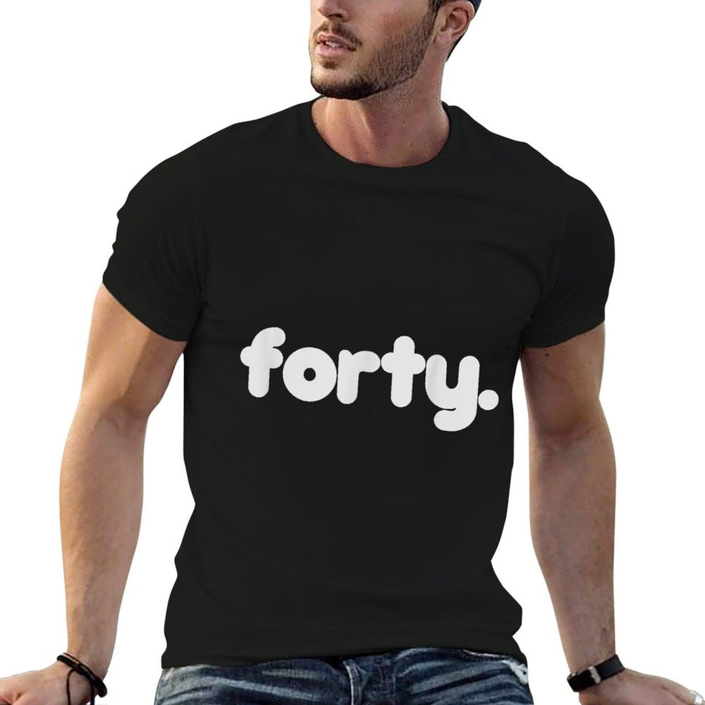 Forty 40th Birthday Gifts for Women  Lightweight T-Shirt