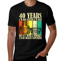 40 Year Old Vintage Bourbon Vintage Whiskey 40th Birthday  Moisture-wicking T-Shirt