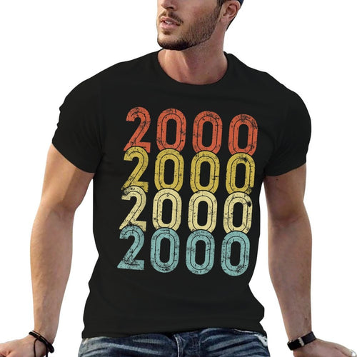 25 Year Old Birthday Vintage 2000 25th Birthday  Odor-resistant T-Shirt