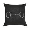 Snaffle Soft Skin-Friendly Throw Pillow