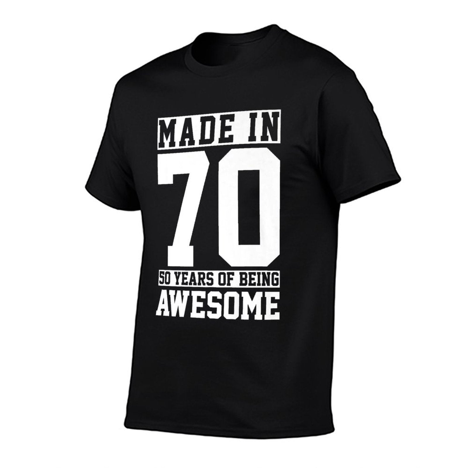 Made In 1970 Awesome Since Funny 50 Years 50th Birthday Gift Premium  Durable T-Shirt
