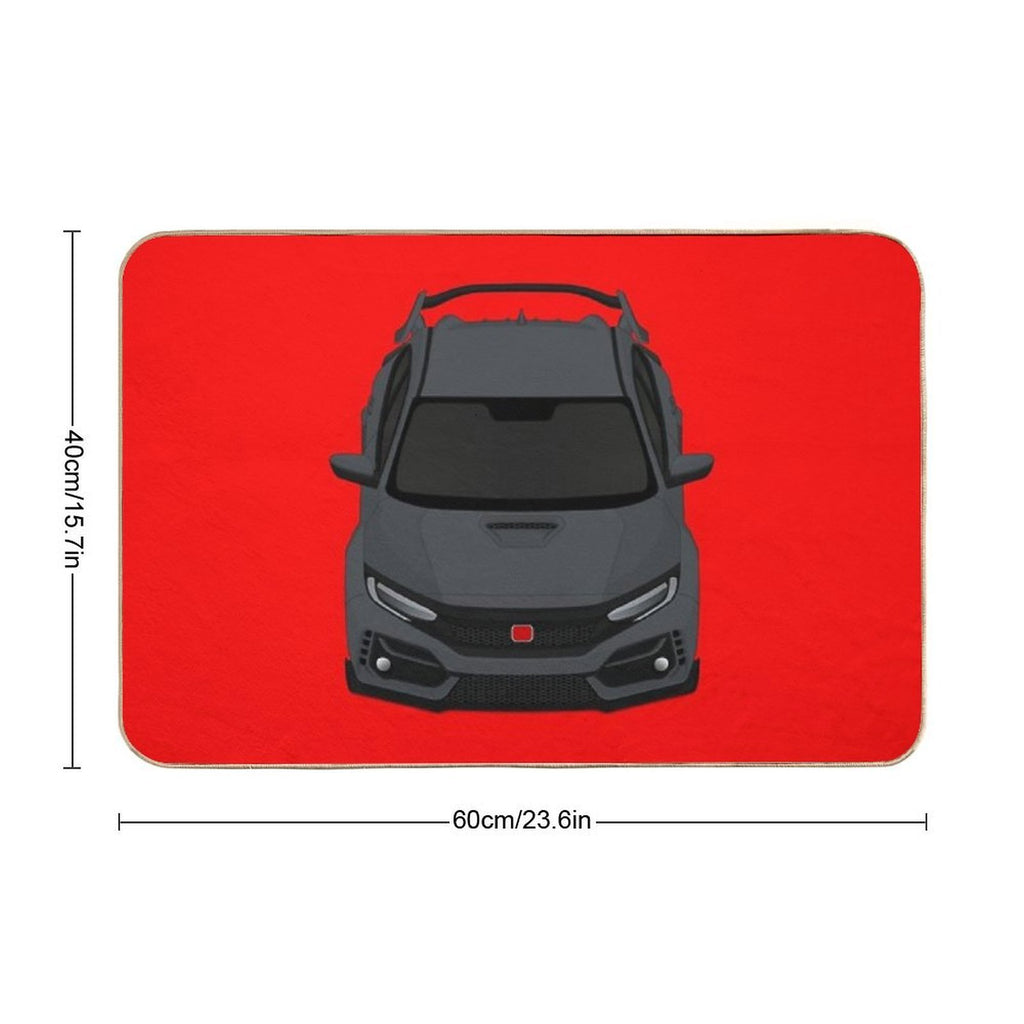 Civic Type R Metal  Eco-Friendly Bath Mat