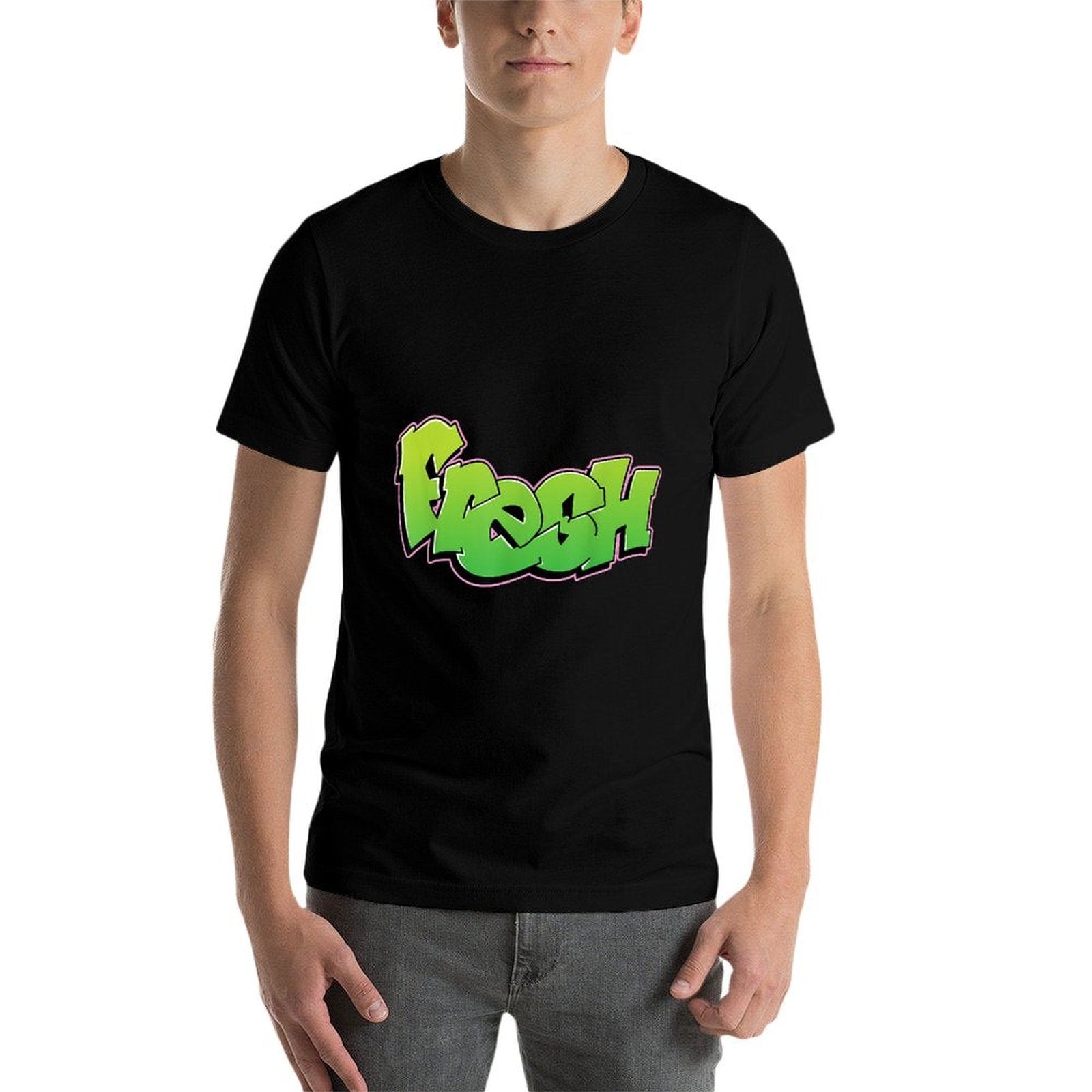 Fresh Graffiti Style Graphic  Affordable Price T-Shirt